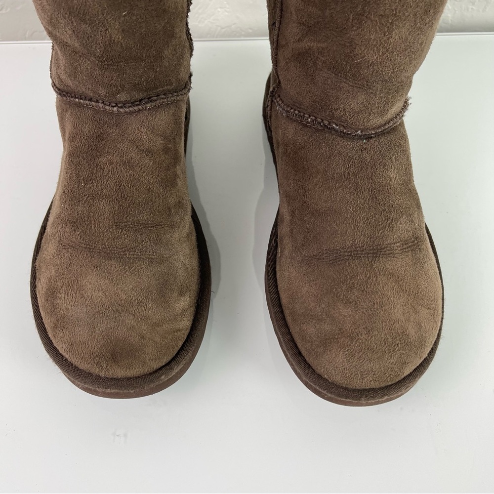 Ugg Boots Classic Short Solid Dark Chocolate Brow… - image 3